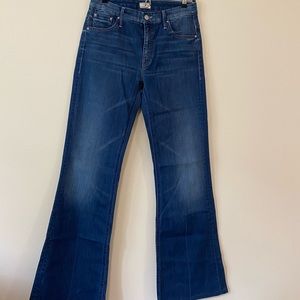 MOTHER jeans straight leg 27 blue